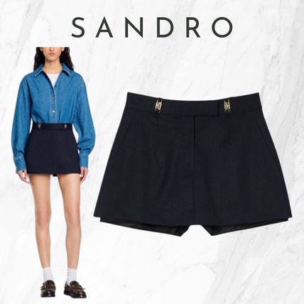 ハイウエスト sandro(サンドロ) ショートパンツ(レディース