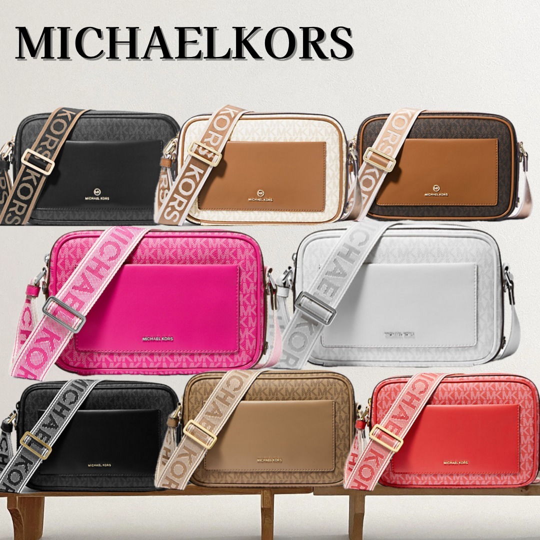 michaelkors＊Maeve Large Signature Logo Crossbody Bag