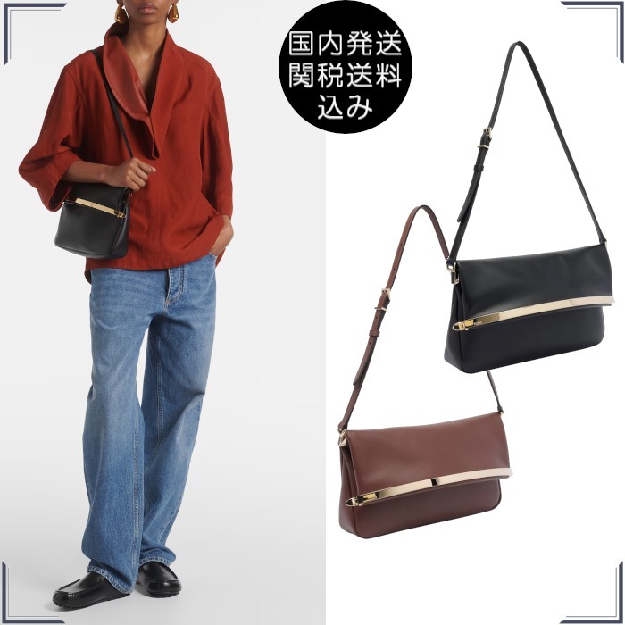国内発送 関税送料込 TOD'S レザー フラップ バッグ スモール