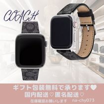【メンズギフトにも】COACH APPLE WATCH ストラップ・42MM/44MM