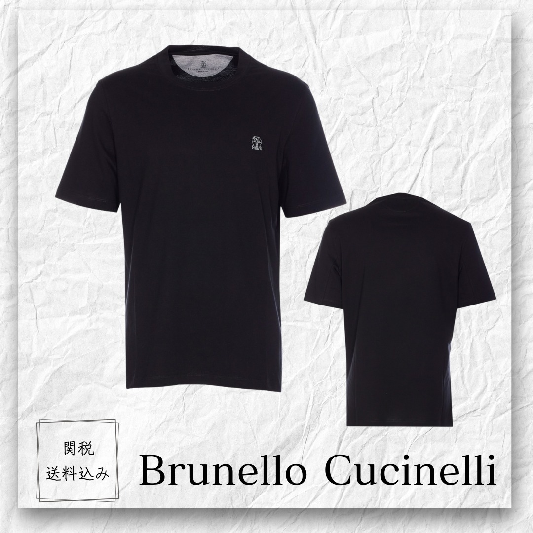 Brunello Cucinelli【関税送料込】ロゴTシャツ