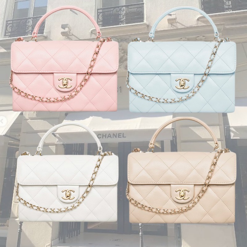 ★スマホが入る★【CHANEL】トップハンドル マトラッセバッグ