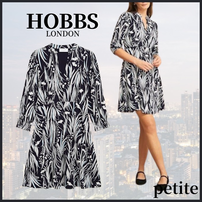 【関税なし】HOBBS ホッブス mollie ジャージードレス プチ