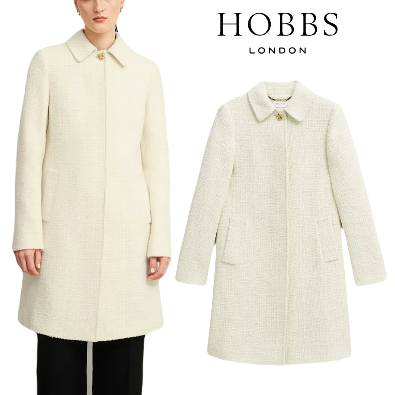 英国発【HOBBS LONDON】サフィーコート 関税込