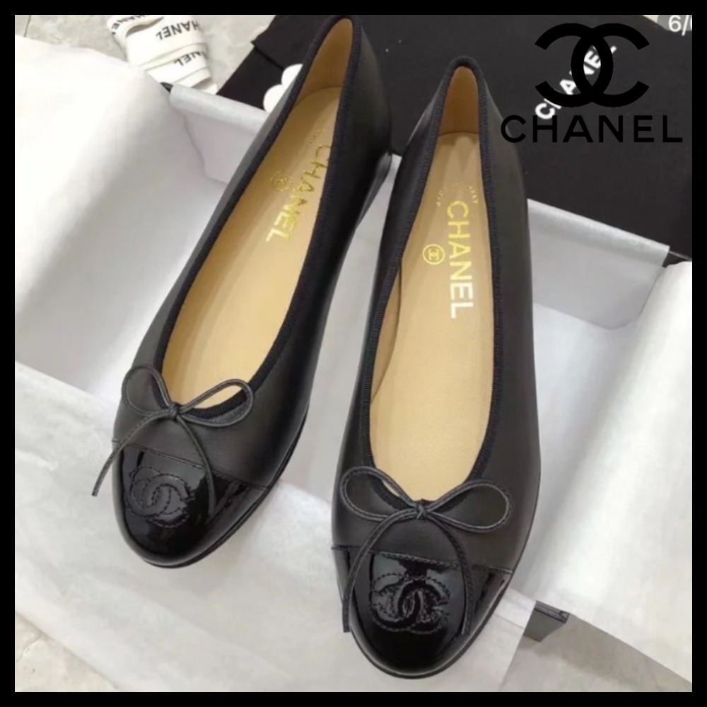 【シンプルで使いやすい♪】CHANEL バレリーナ