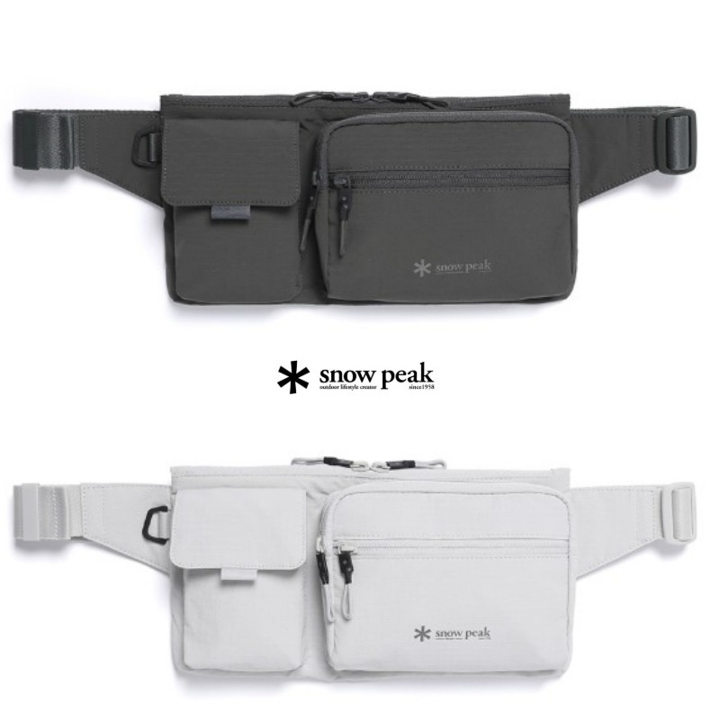 snow peak Dual Tech ヒップサック バッグ 2colors