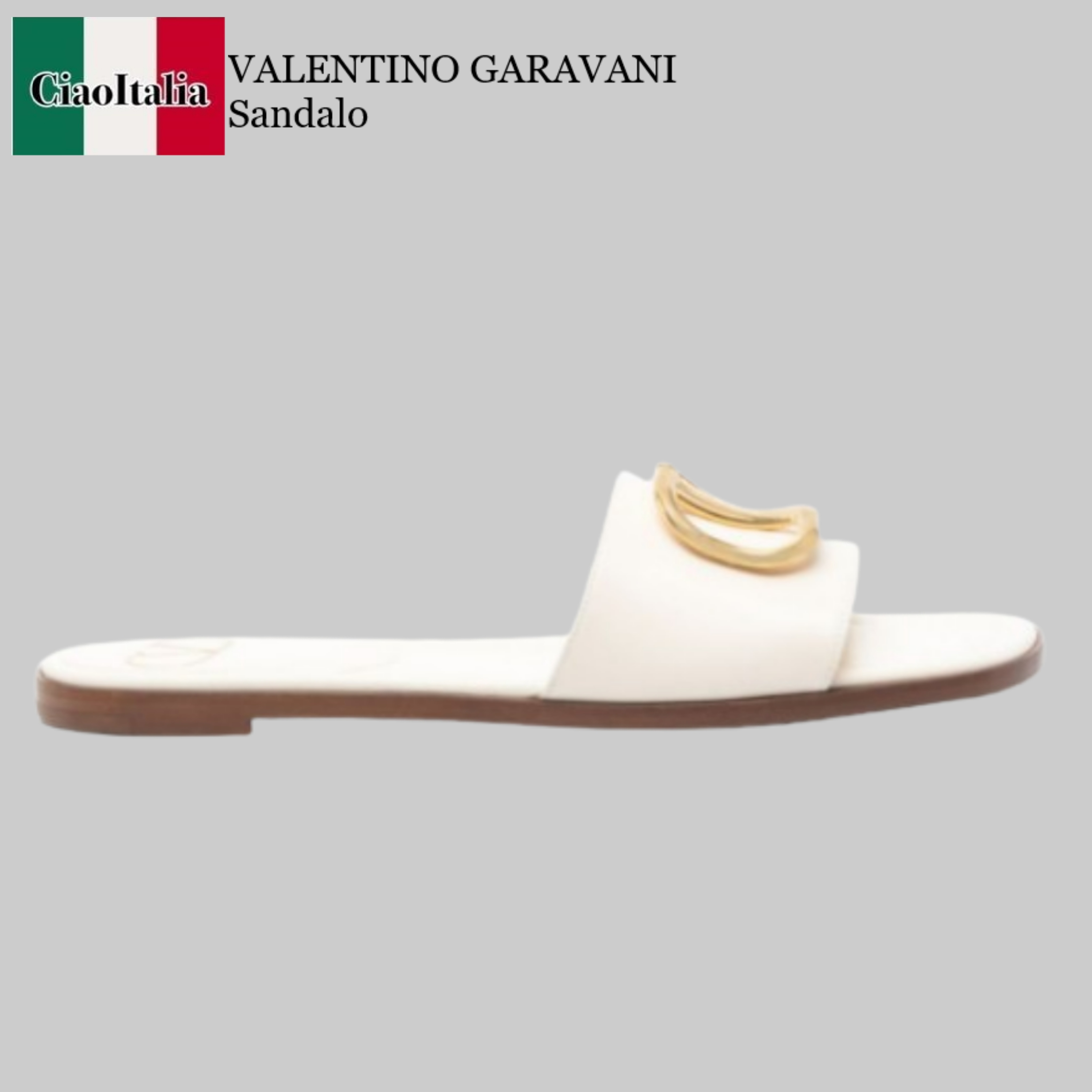 サンダル・ミュール Valentino Garavani Sandalo Vlogo Signature In Pelle