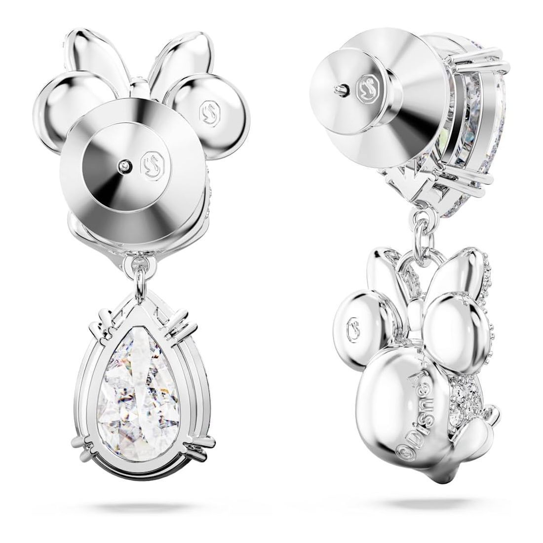SWAROVSKI ×ディズニー☆ミニー/ミッキー ピアス クリスタル