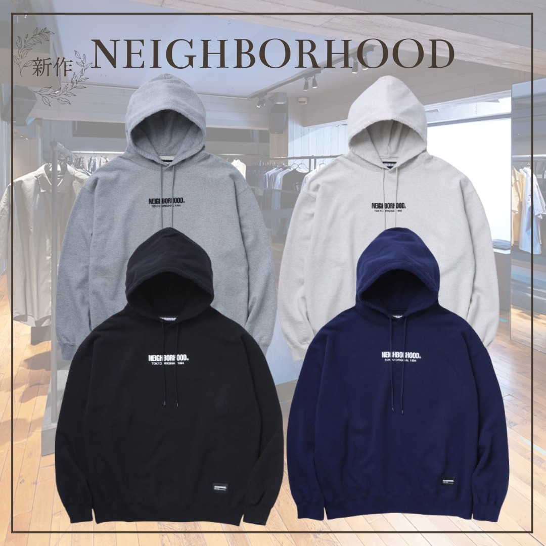 新作☆【NEIGHBORHOOD】SOLID SWEAT HOODIE LS