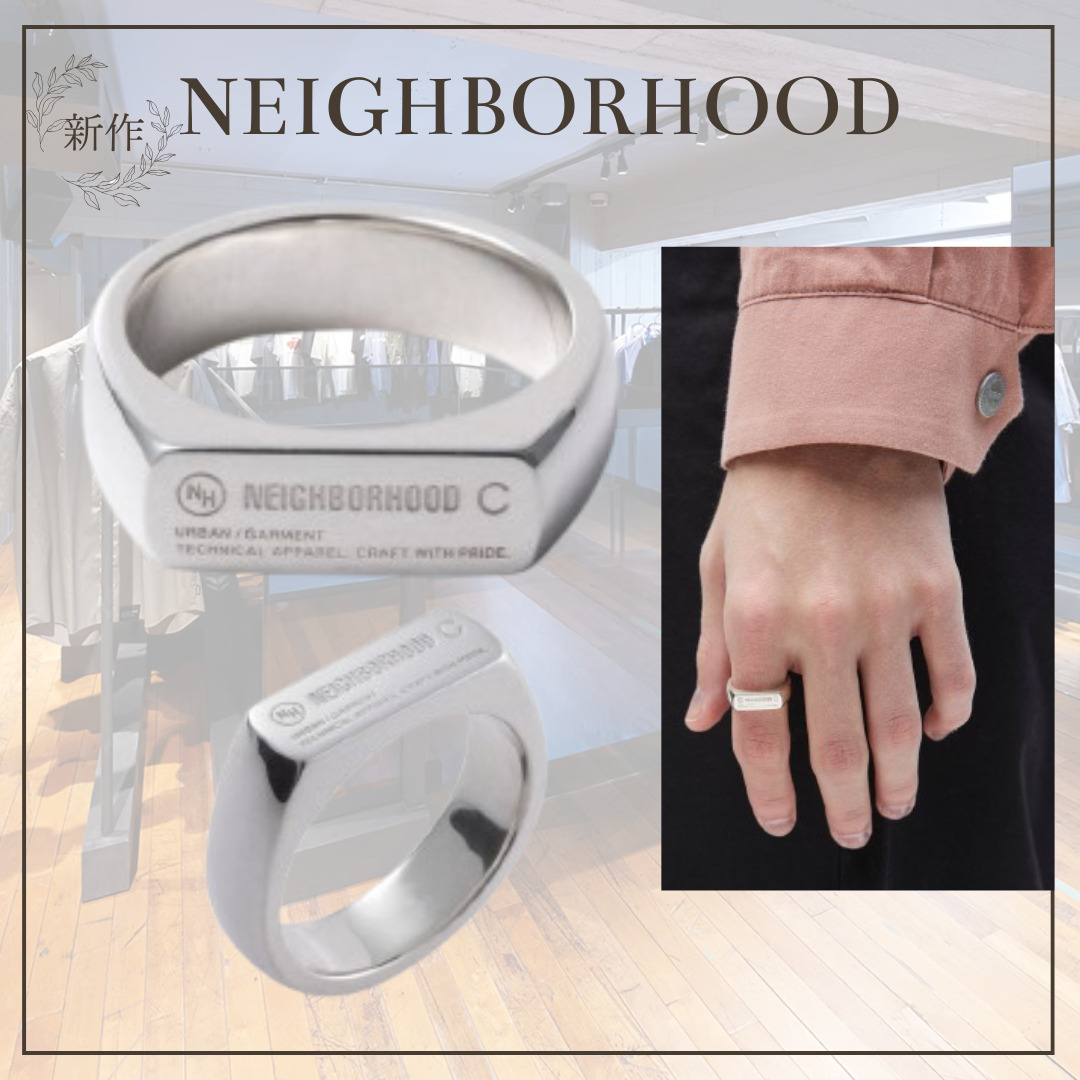 新作☆【NEIGHBORHOOD】SILVER SIGNET RING