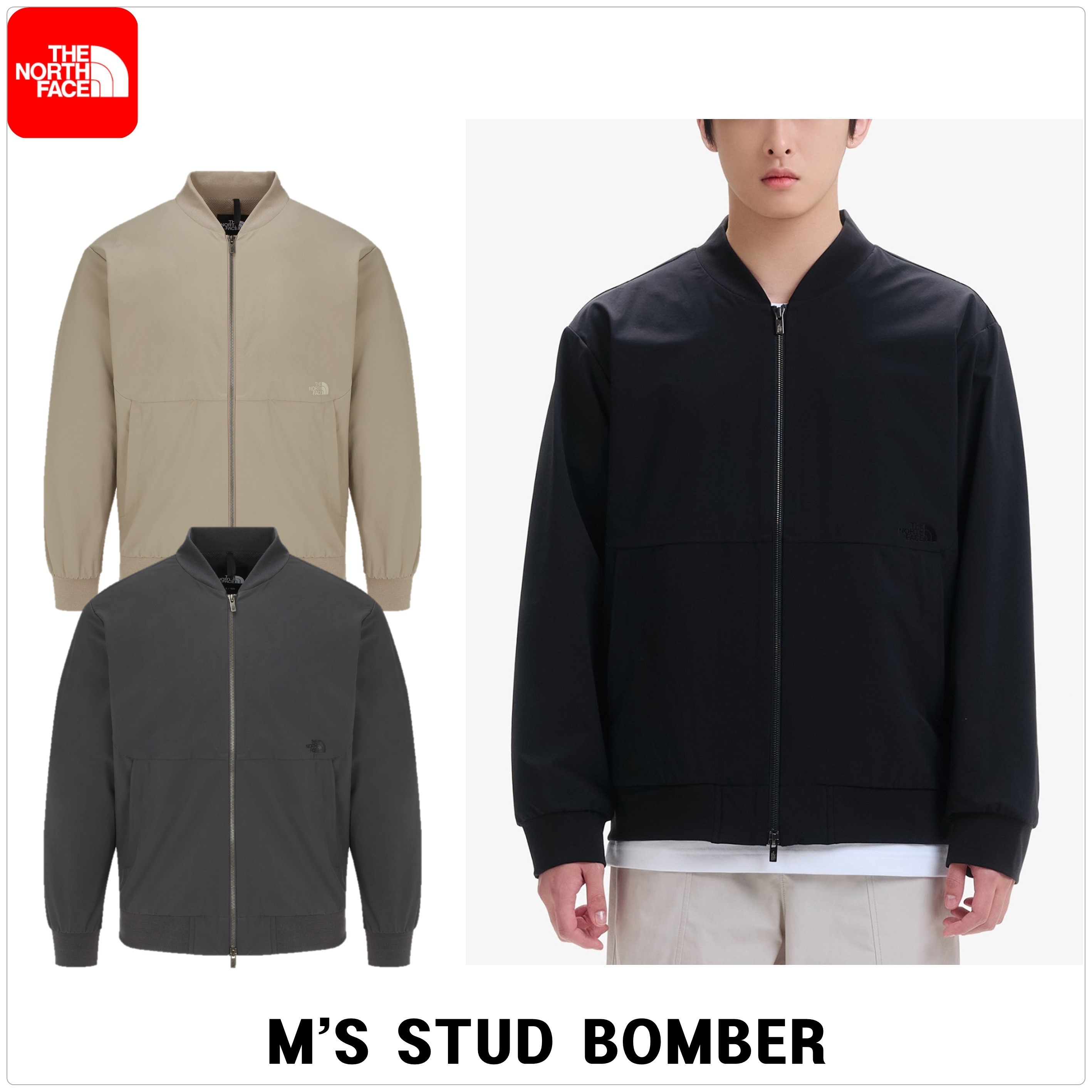 [ノースフェイス] M'S STUD ボマージャケット★新作・25SS★男女
