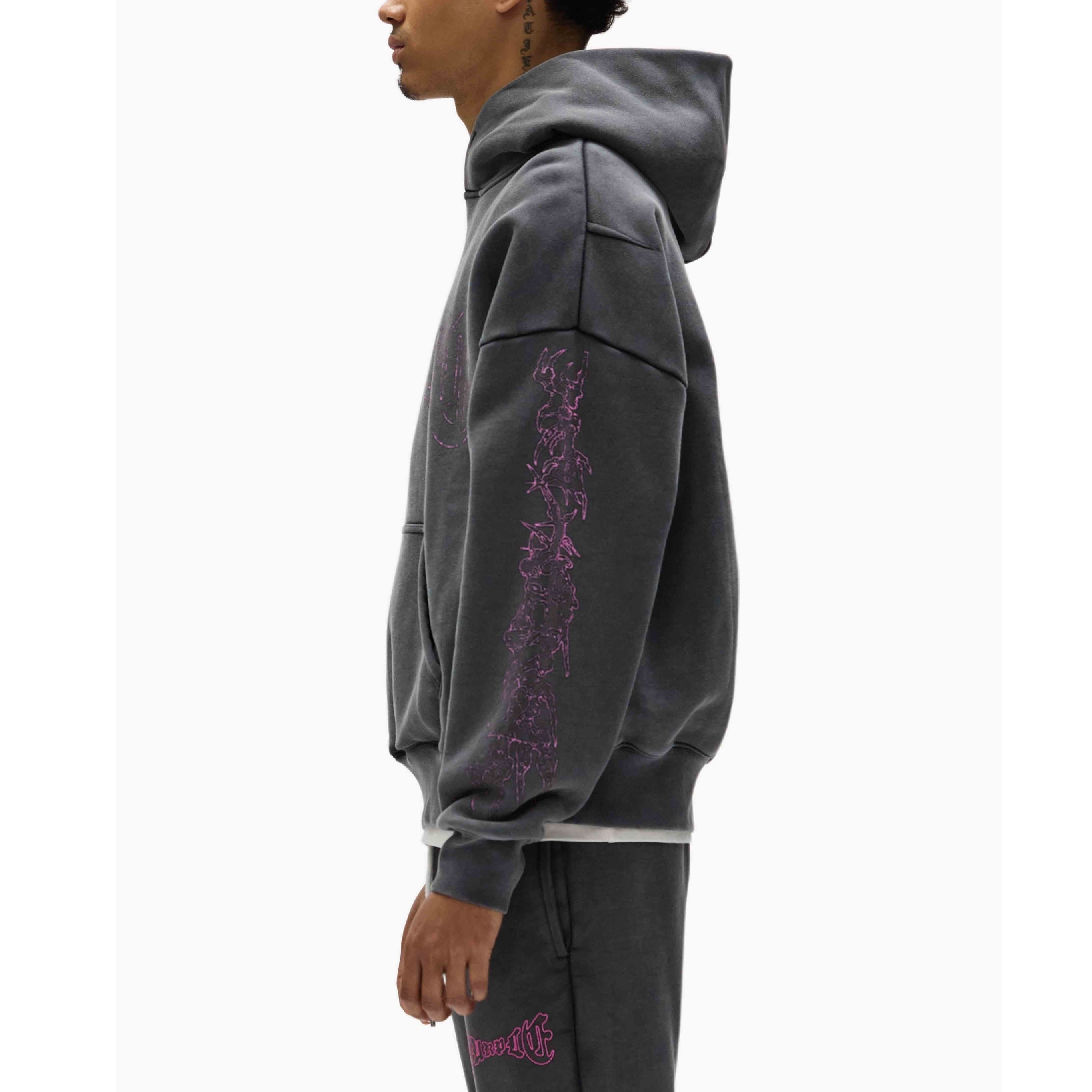 PURPLE BRAND アーチゴシック フーディパーカ 関税送料込 MFC STORE パーカー ”MFC$” ARCH LOGO HOODIE メンズ レディース