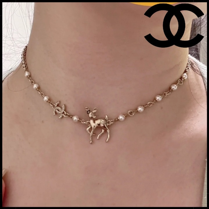 《バンビモチーフで可愛い★》CHANEL チョーカー