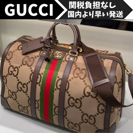 GUCCI Jumbo GG(グッチ ジャンボGG) ボストンバッグ(メンズ
