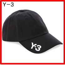 ★韓国の人気【Y-3】★ワイスリー ブラックワイスリーキャップ★