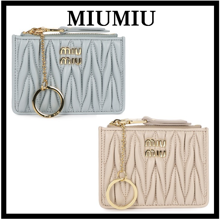 ★関税込★MIUMIU★ミュウミュウ マテラッセ カードウォレット★