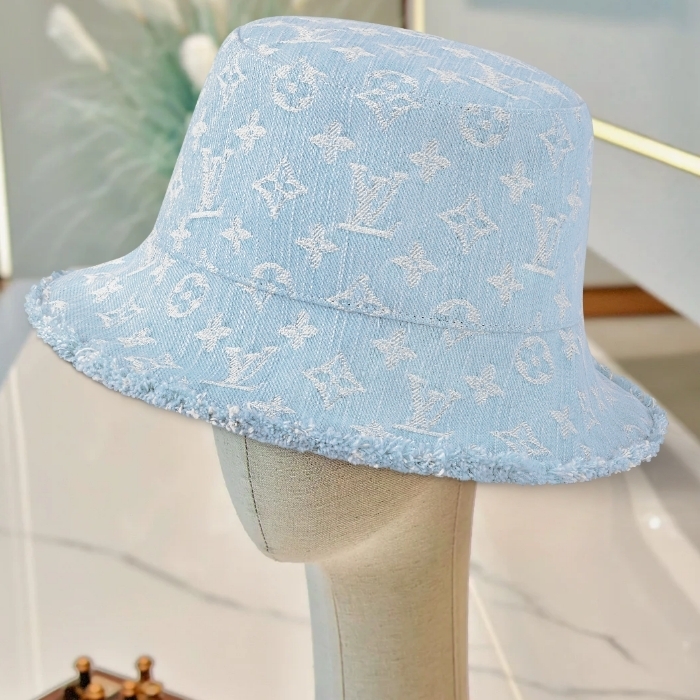《モノグラム》Louis Vuitton デニム・バケットハット