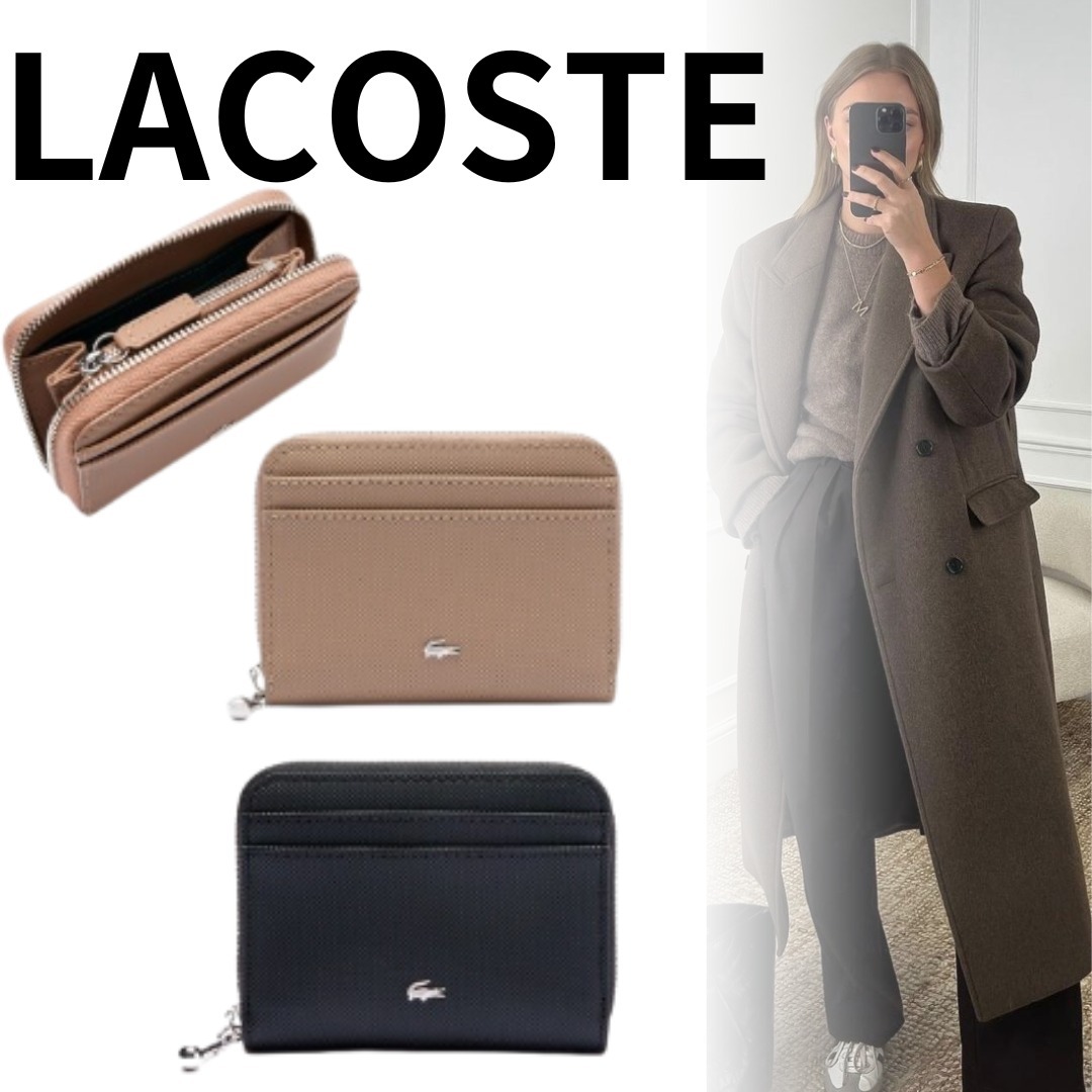 ■LACOSTE■デイリーシティ スモールジップウォレット