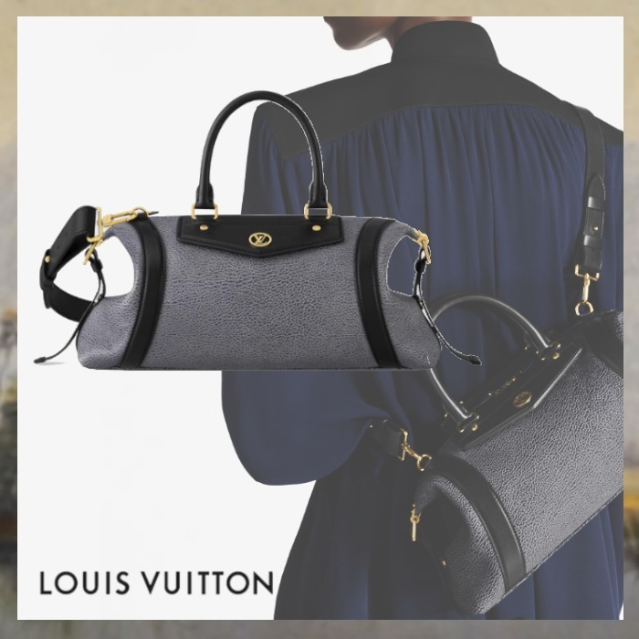 Louis Vuitton《LV バイカー MM》ダークデニムブルー ラム 直営