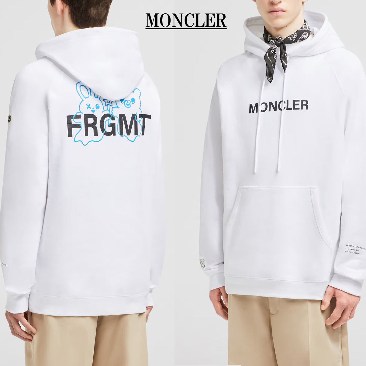 MONCLER モンクレール FRGMT Cartoon パーカー フーディ