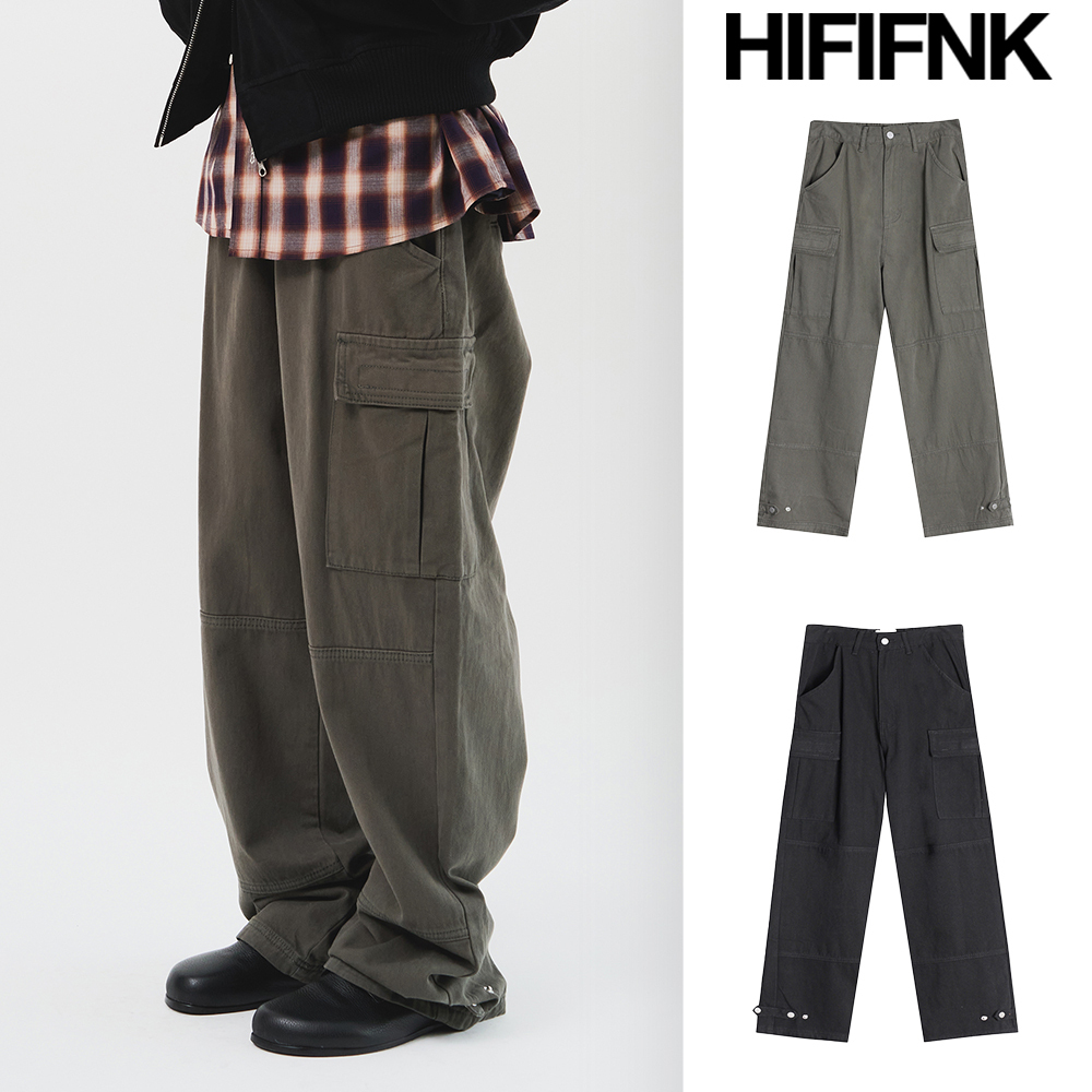 【HI FI FNK】Guard Snap Cargo Pants