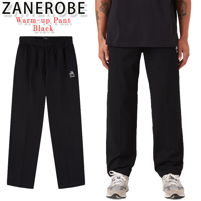 ZANEROBE パンツ Warm-up Pant Black ブラック ウォームアップ