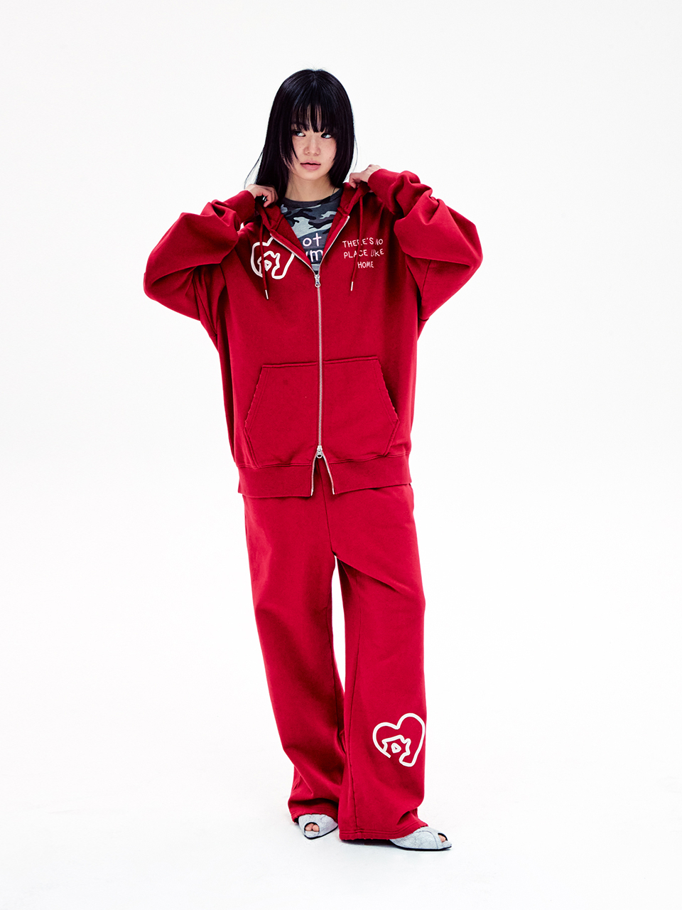 《YOUHEE》 GRAPHIC JOGGER PANTS
