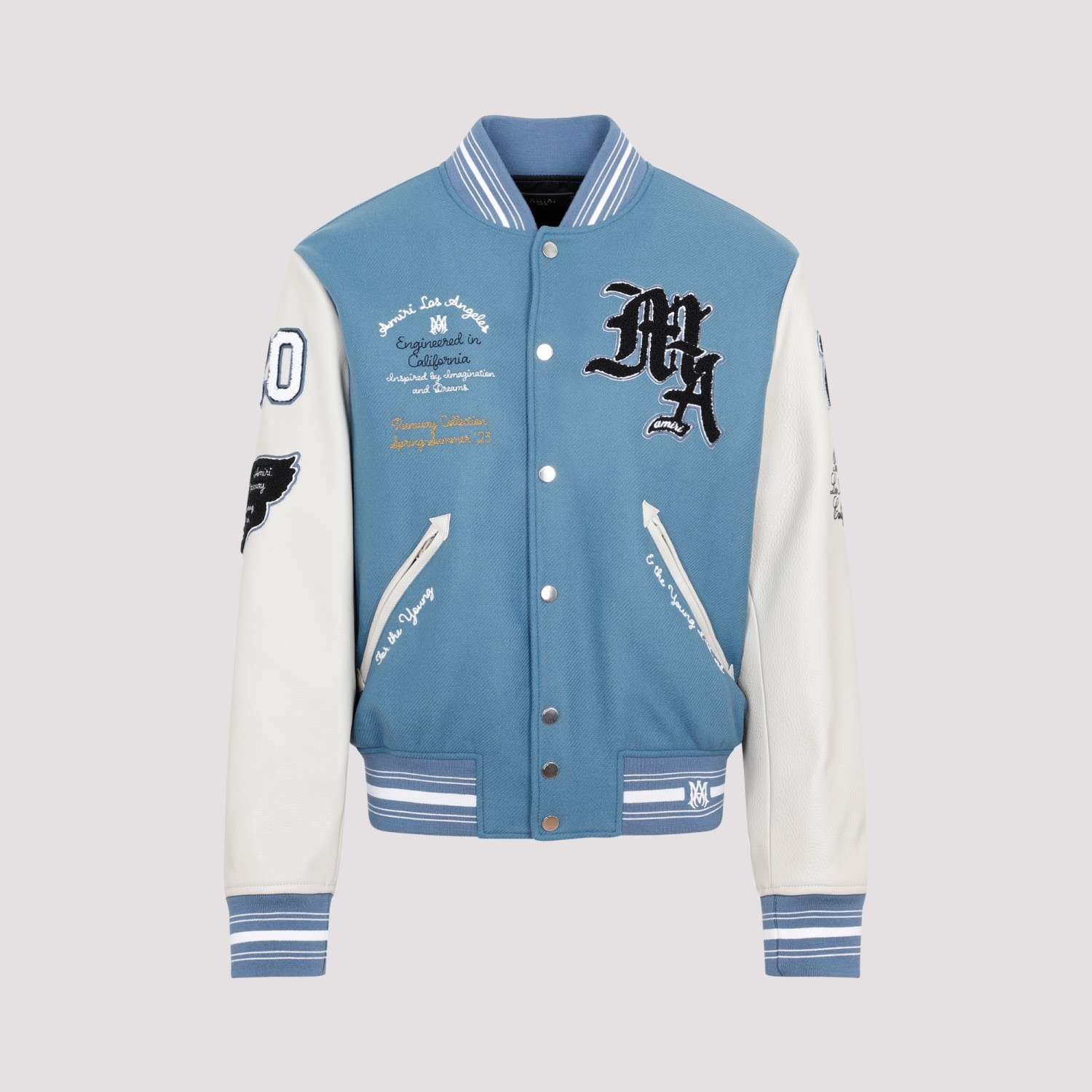 スタジャン AMIRI OVERSIZED VARSITY JACKET