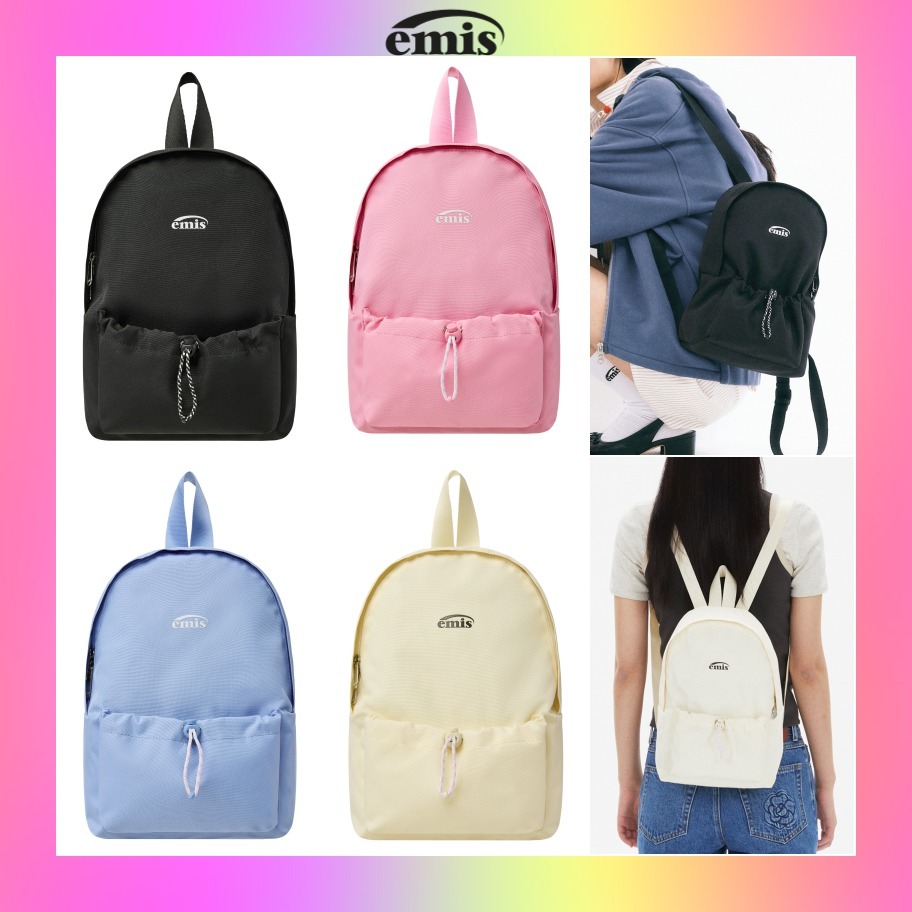 【emis】25SS★ STRING DAY BACKPACK