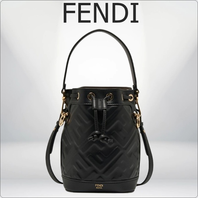 ♦FENDI♦モン トレゾール ミニ バケットバッグ☆