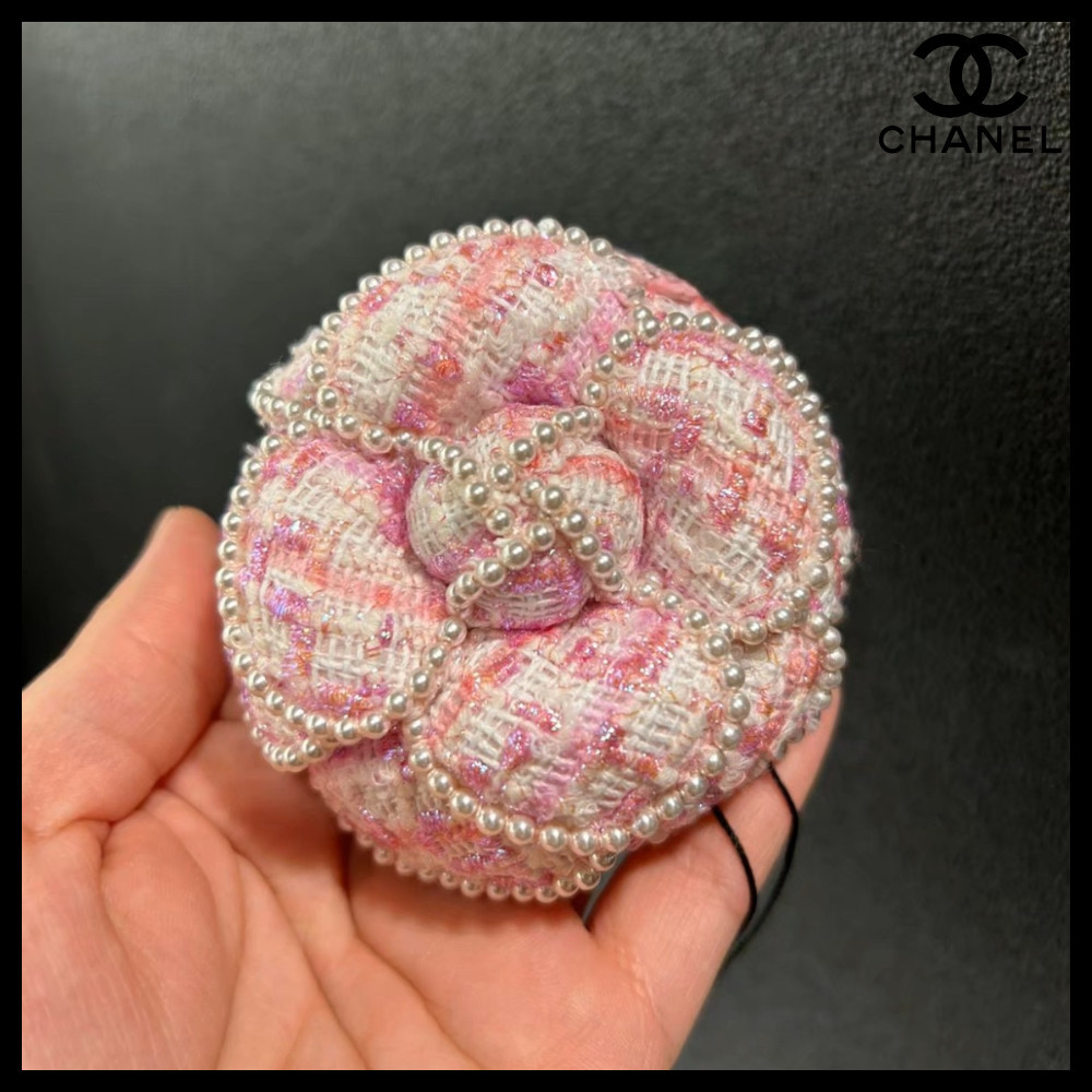 【美しいカメリアでコーデを華やかに♪】CHANEL★ブローチ