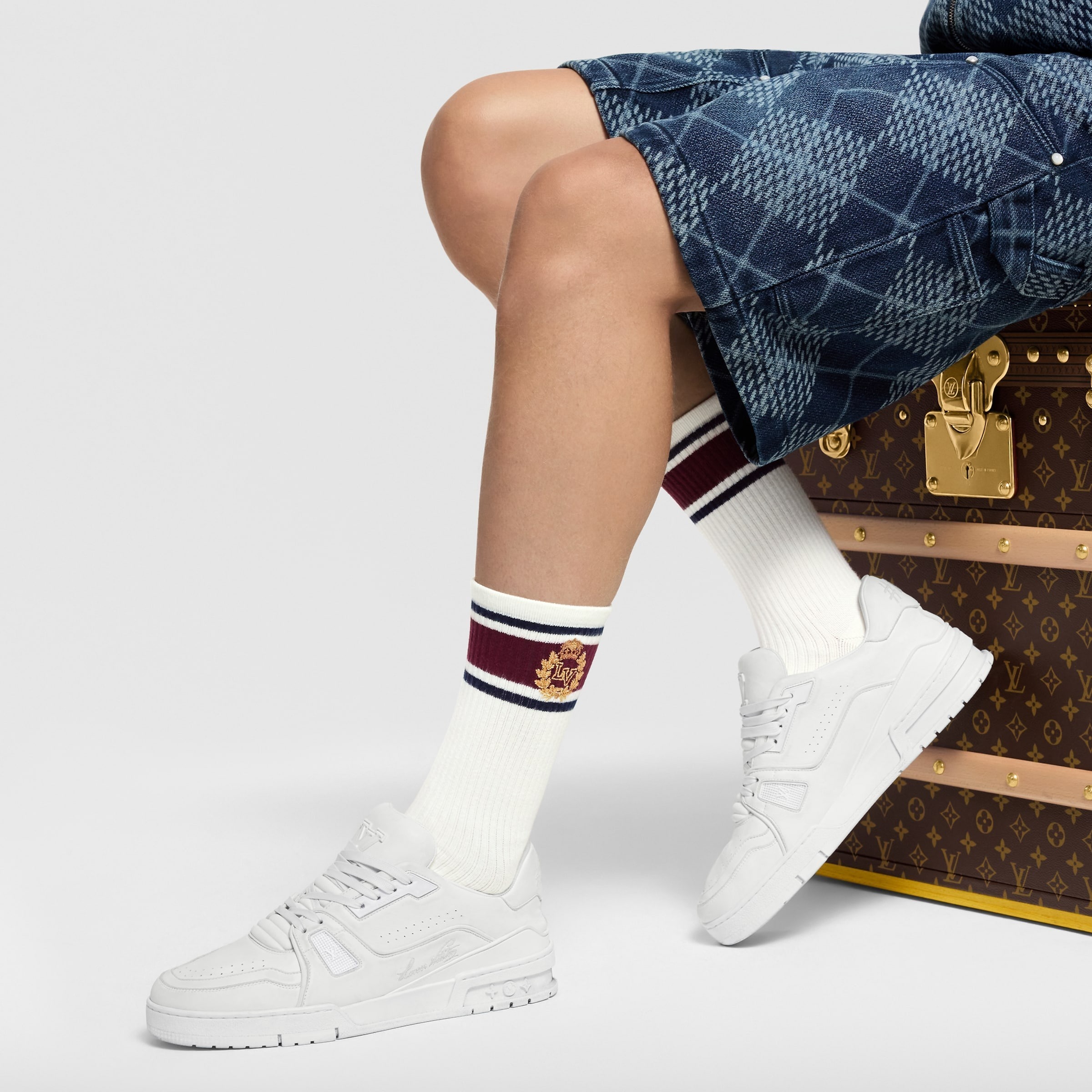 LV トレイナーディストレスト スニーカー ★関税込