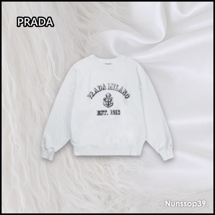 ホワイト（白）系 PRADA(プラダ) スウェット・トレーナー