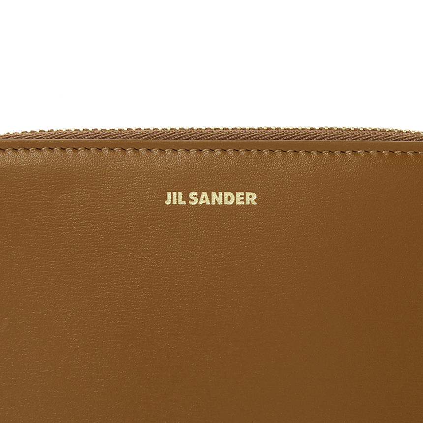 《JIL SANDER》 ロゴ ZIP ウォレット
