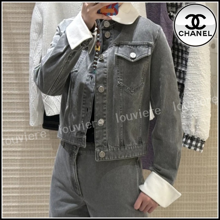 【オシャレ♪】CHANEL 25SSP デニムジャケット