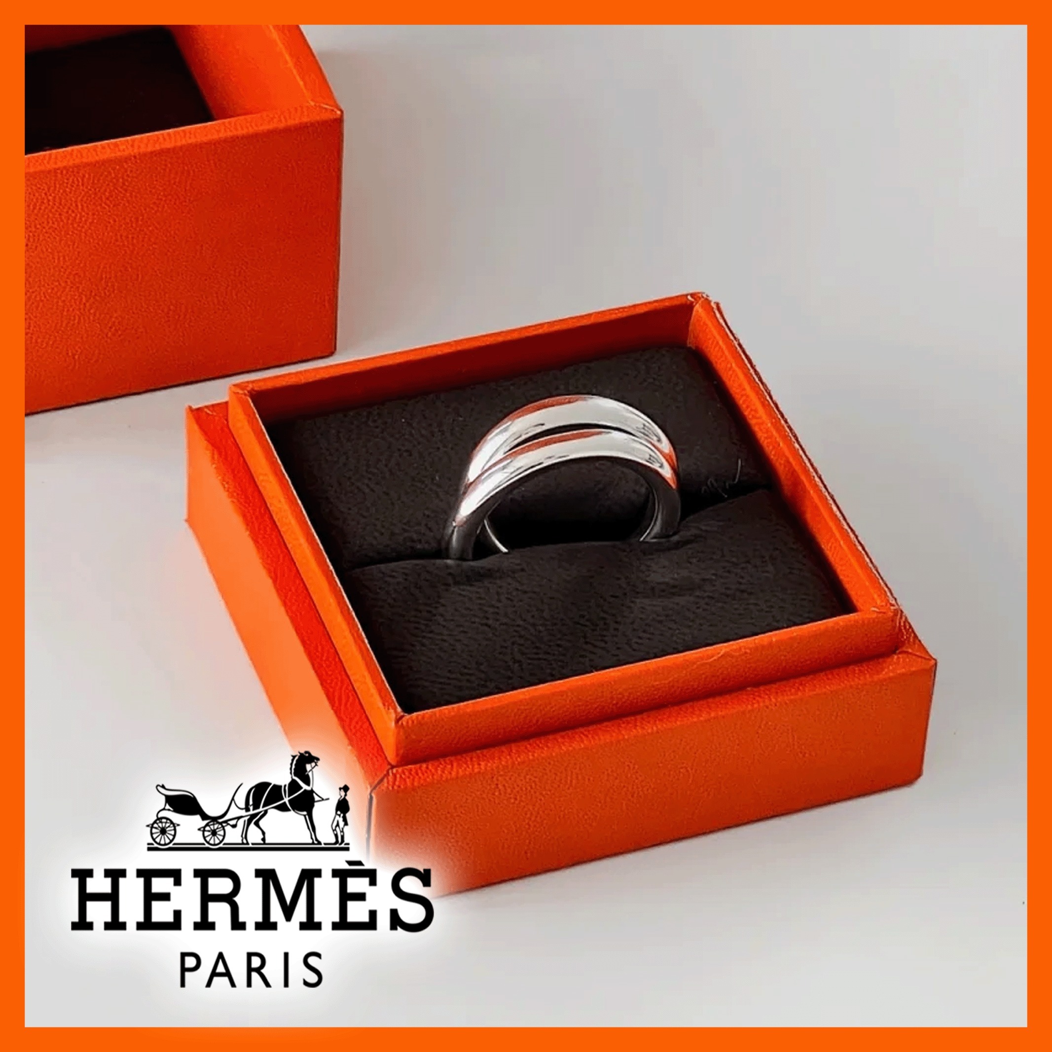 【HERMES】シンプルで使いやすい★ヴェルティージュ リング