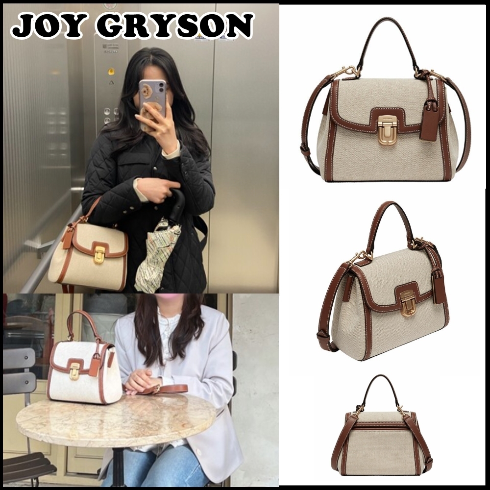 ★早期完売★JOY GRYSON★2WAY Serendipity Satchel Canvas bag