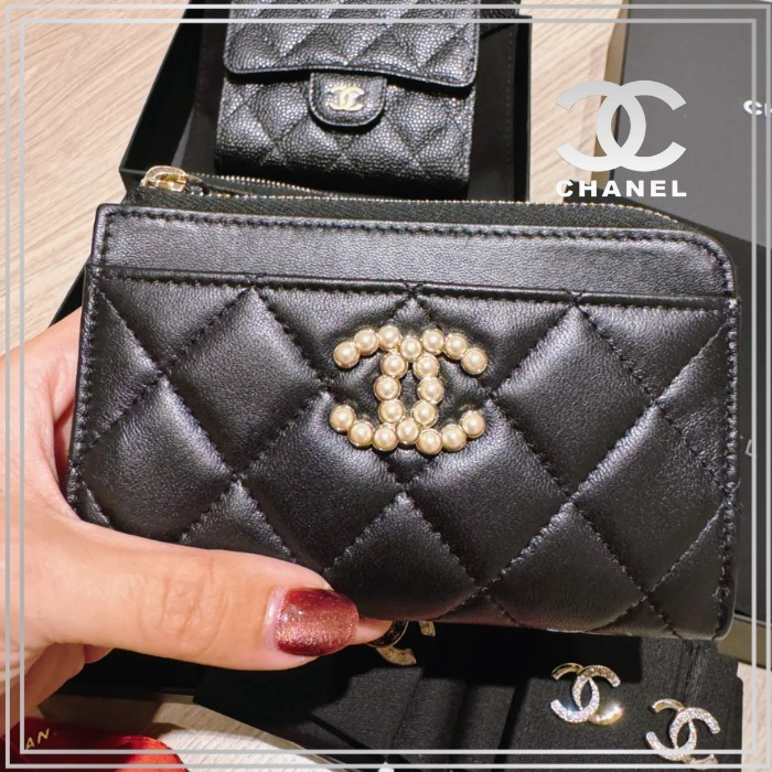 【パールが可愛い】◆CHANEL◆ フラグメントケース