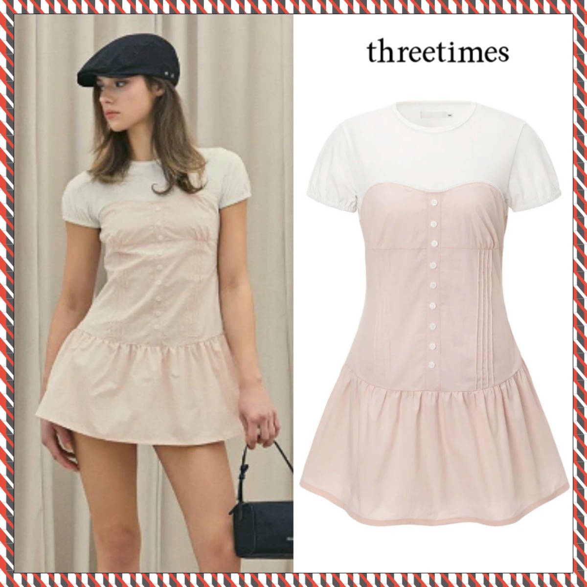 【threetimes】25ss Alice dress