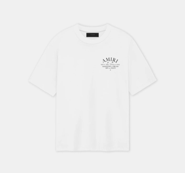 大人気【AMIRI（アミリ）】Tシャツ アートディストリクト 2color アミリ アート・ディストリクト 半袖Tシャツ | アウトレット