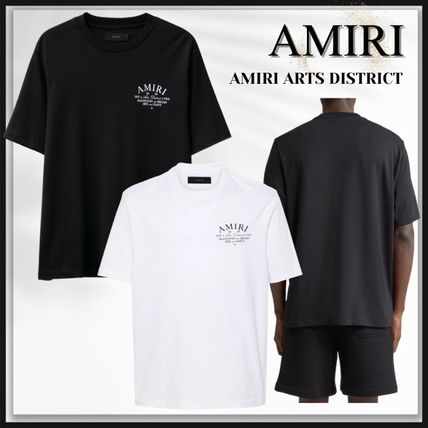 完売必至【アミリ】ロゴ 半袖Tシャツ クルーネック コットン AMIRI(アミリ) Tシャツ・カットソー(メンズ) - 海外通販のBUYMA