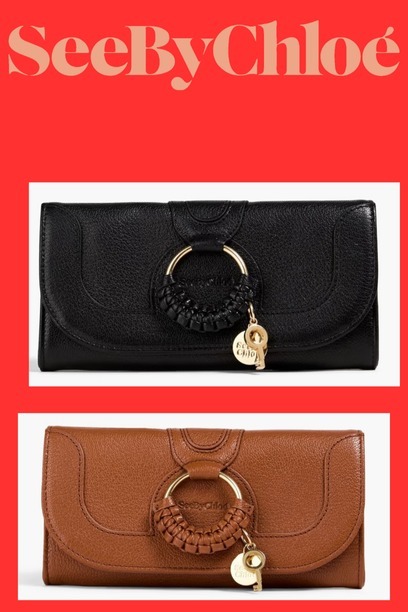 【See by Chloe】テクスチャードレザー ウォレット