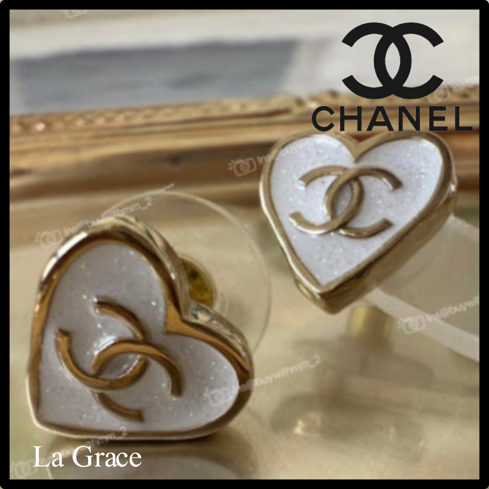 HYERES LOR】HERITER Curve Emblem Earrings(S)〜ピアス ピアス