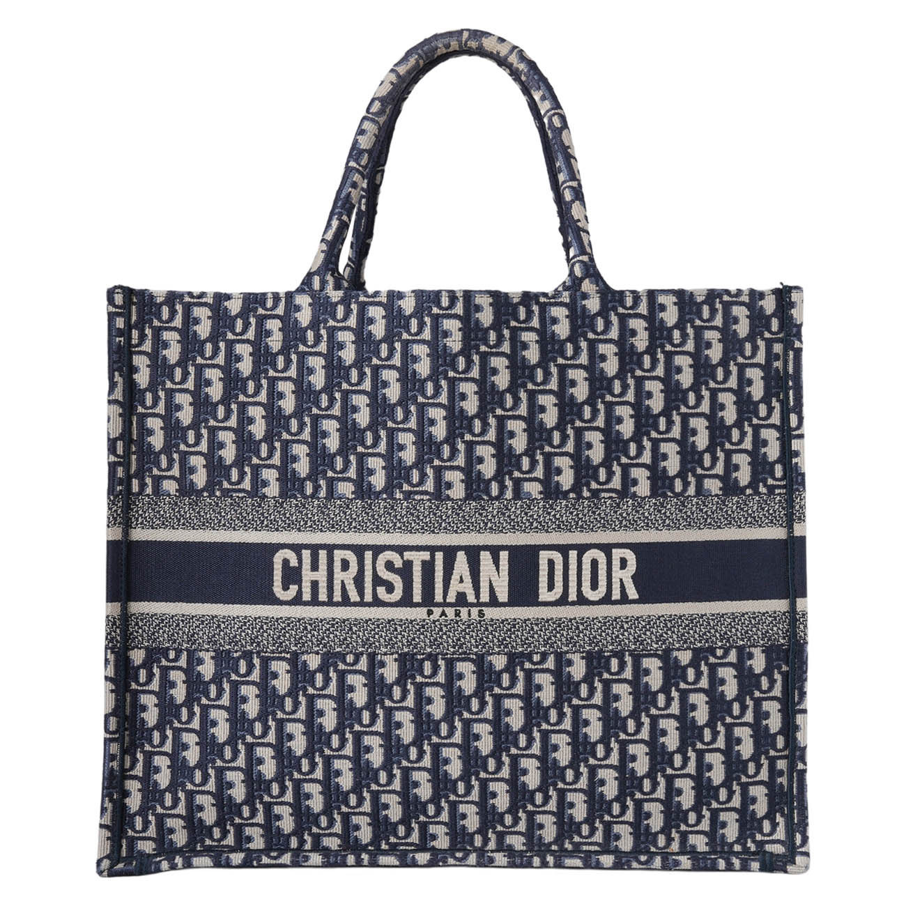 CHRISTIAN DIOR オブリーク ブックトート ラージ