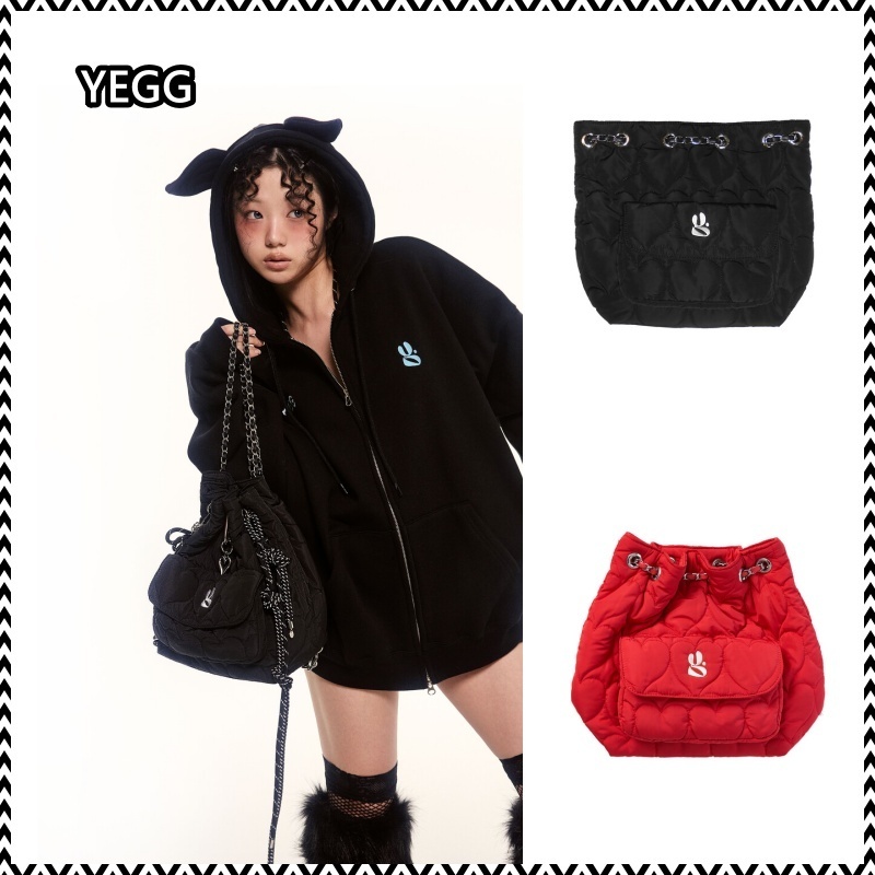 《YEGG》 Heart padding bag