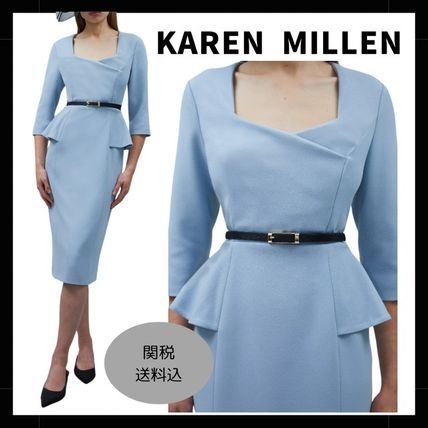 ペプラム ワンピース Karen Millen(カレンミレン) - 海外通販のBUYMA