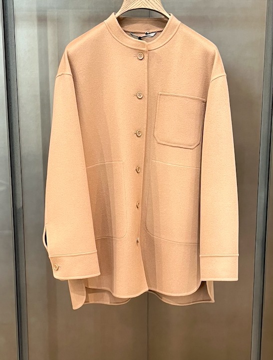 MaxMara コスタンツァピュアウールマンダリンネックジャケット♪