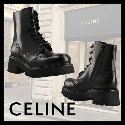 レースアップ CELINE(セリーヌ) ブーツ(レディース) - 海外通販