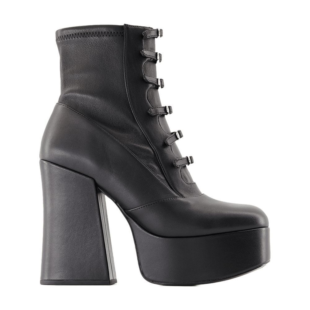 ブーツその他 The Kiki Stretch Ankle Boots - Marc Jacobs - Leather - Black