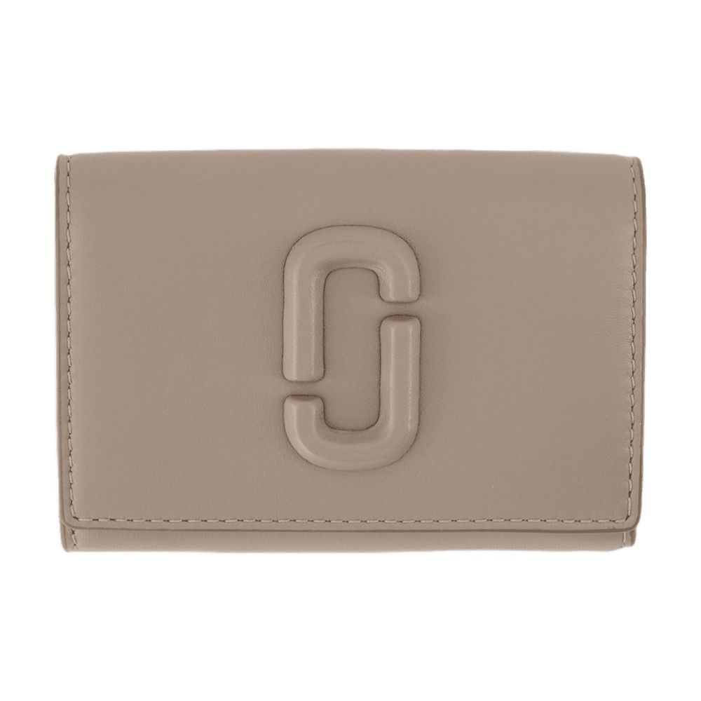 【関税込み】The Trifold Wallet - Marc Jacobs - Leather - Gre